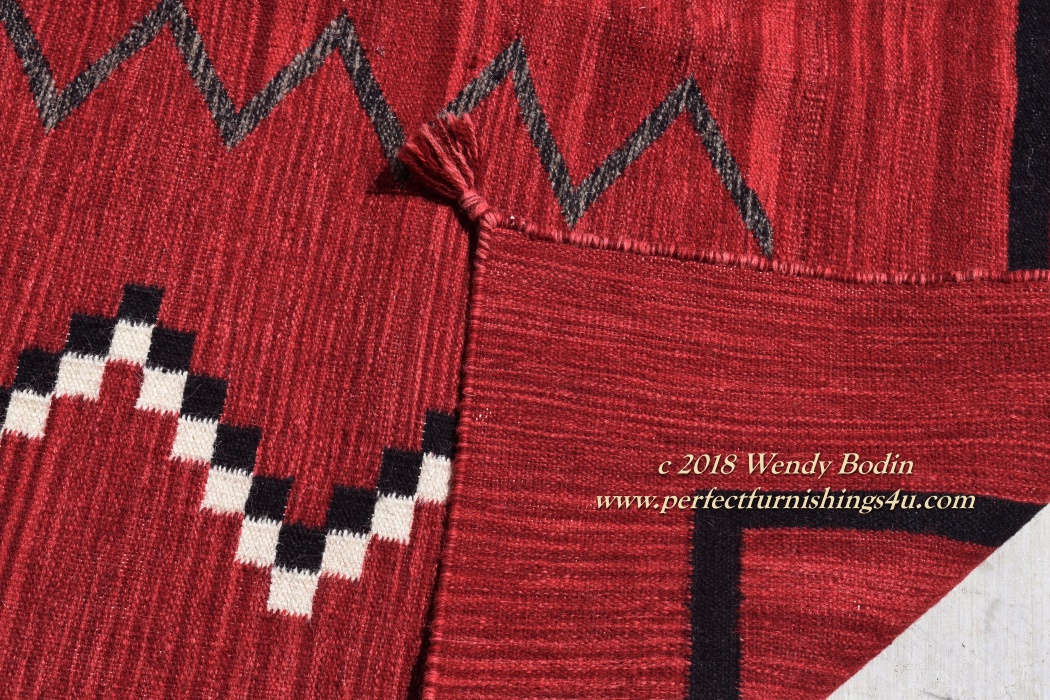Textured_Red_Chief_Navajo_style_wool_rug_close_up_views