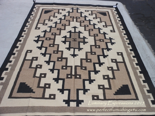 Soft_Brown_ hand_woven_TGH_Rug_Closeup