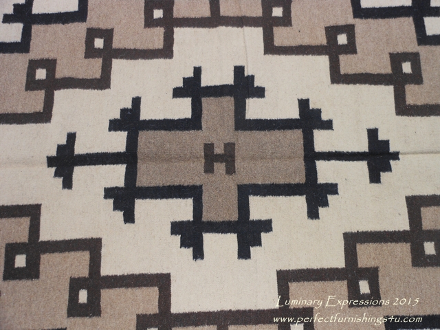 Soft_Brown_ hand_woven_TGH_Rug_Closeup