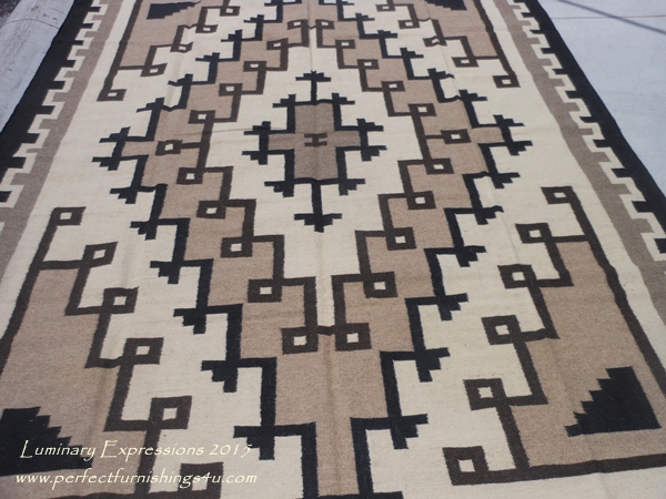 Soft_Brown_ hand_woven_TGH_Rug_Closeup