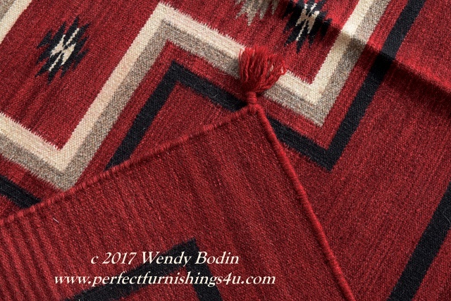 Textured_ Red_Chief_style_wool_rug_close_up_ views