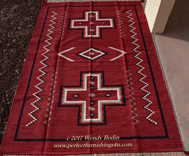 Textured_ Red_Chief_style_wool_rug_close_up_ views