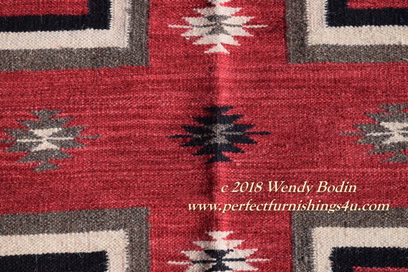 Textured_ Red_Chief_style_wool_rug_close_up_ views