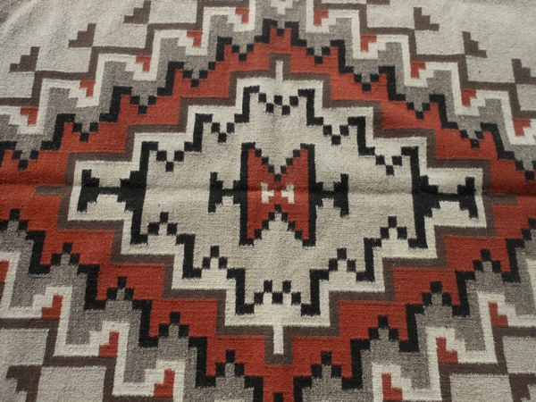 Two_Grey_Hill_style_rug_with_rust_Corners_Closeup